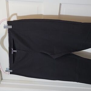 Eileen Fisher Womens Ponte Slim High Rise Pull On Black Pants Sz S/P, Lagenlook